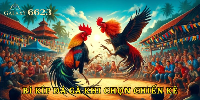 Bí kíp đá gà khi chọn chiến kê