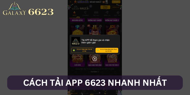 Quy trình tải app về máy